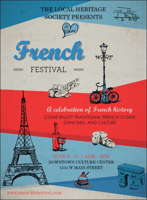 French Invitation Product Front