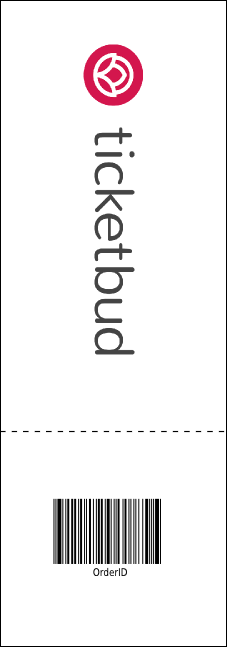 Ice Skating Event Ticket Product Back