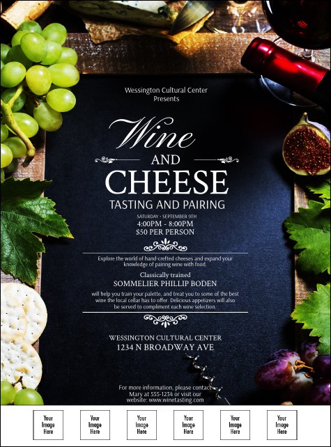 Vineyard Logo Flyer Product Front