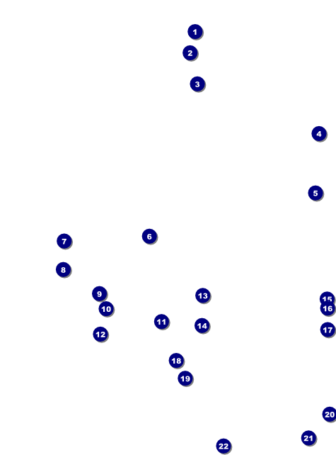 Squares Flyer Front Field Markers