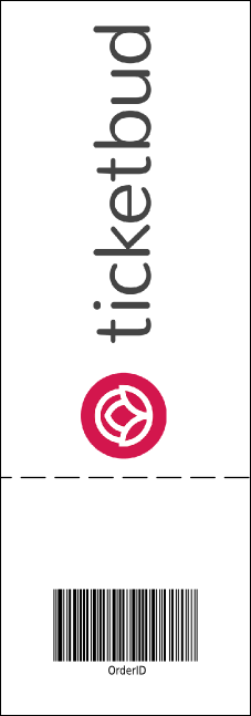 Soccer Ribbon Event Ticket Product Back