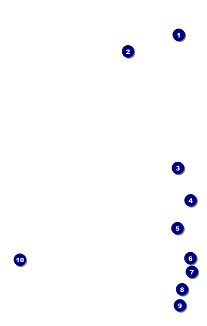 Fundraising Hands VIP Event Badge Medium Front Field Markers