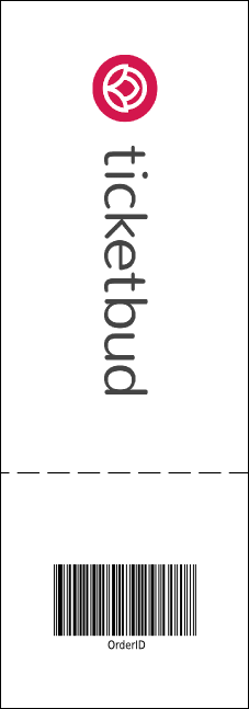 Galaxy Hip Hop Yellow Event Ticket Product Back