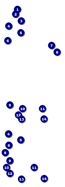 Red Carpet Reserved Event Ticket Front Field Markers