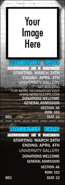 Fine Art Reserved Event Ticket Product Front