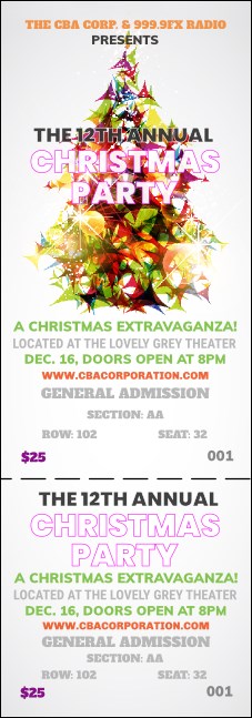 Prism Tree Reserved Event Ticket Product Front