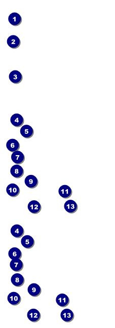 German Flag Reserved Event Ticket Front Field Markers