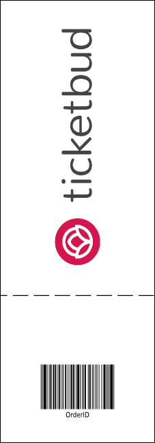 Big Logo Lime Event Ticket Product Back