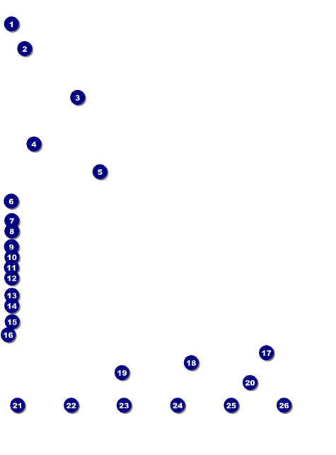 Silver Glitter Logo Flyer Front Field Markers