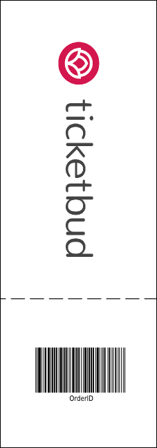 Dance Recital Reserved Event Ticket Product Back