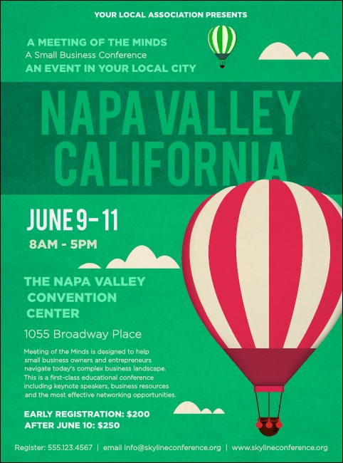Napa Valley Flyer Product Front
