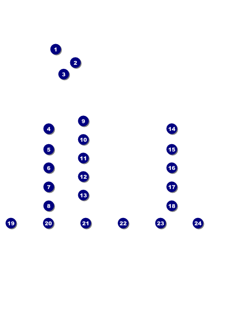 Oklahoma Thunder Game Schedule Flyer Front Field Markers