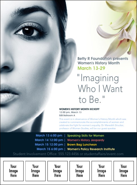 Women Expo 2 Logo Flyer Product Front