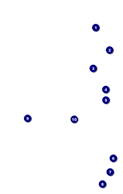 Star Theme VIP Event Badge Medium - Vertical VIP Event Badge Medium Front Field Markers