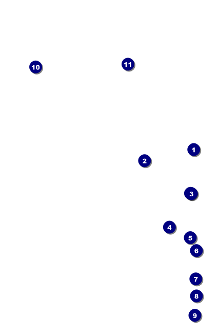 Golden Ornament VIP Event Badge Small Front Field Markers