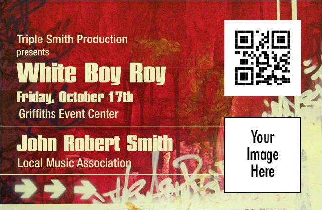 Hip Hop VIP Event Badge Small