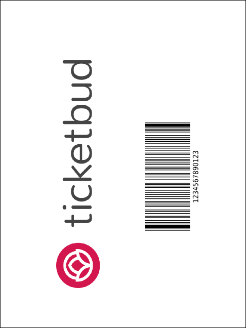 Holiday Snowflake Economy Event Badge Product Back