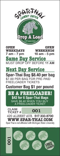 Spar-Thai Business Information  Ticket