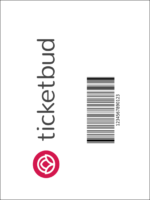 Retro Colors Economy Event Badge Product Back