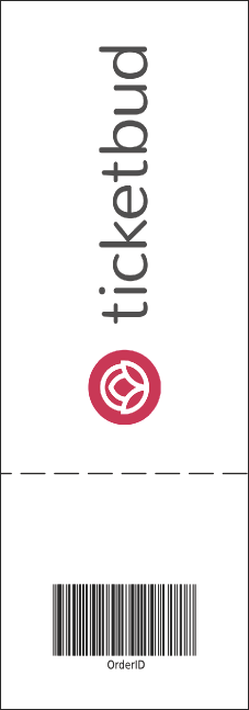 Nightclub Blue Event Ticket Product Back