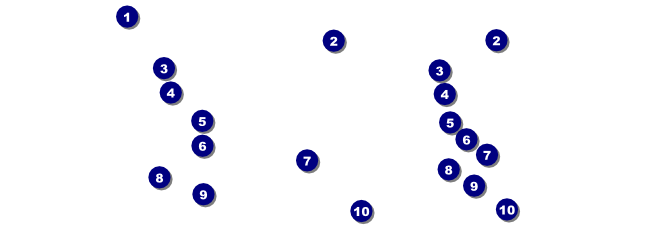 Year Classic Green General Admission Ticket Front Field Markers