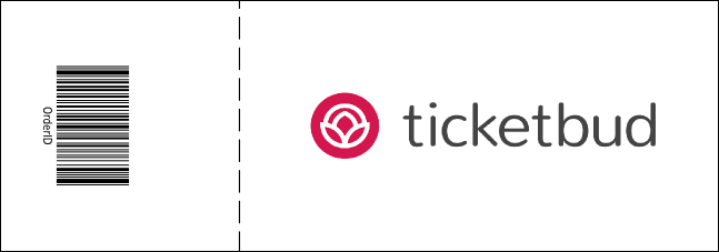 Valentine Love Birds Event Ticket Product Back