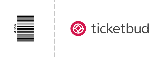 Green Ribbon Event Ticket Product Back