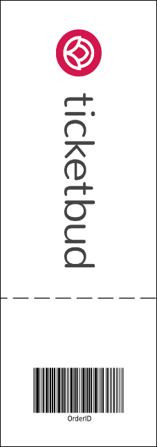 Winter Festival Event Ticket Product Back