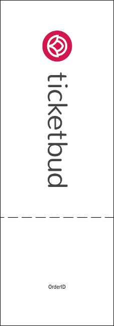 Dance Recital Event Ticket Product Back