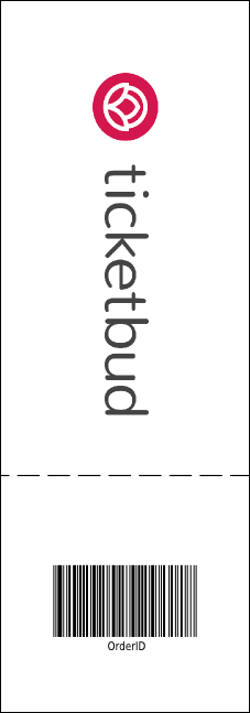 Sunrise Retro Event Ticket Product Back