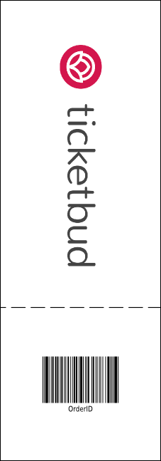 Yin Yang Event Ticket Product Back