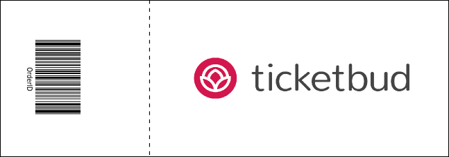 Rodeo Rustic Event Ticket Product Back