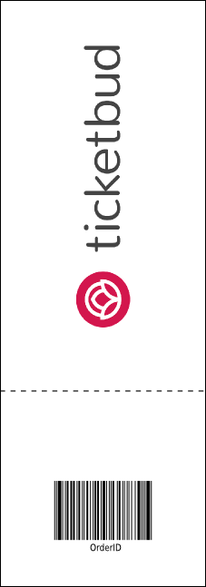 Bowling League Event Ticket Product Back