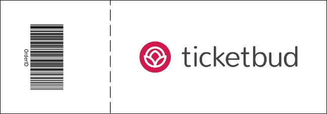 Opera Violet-Blue General Admission Ticket Product Back