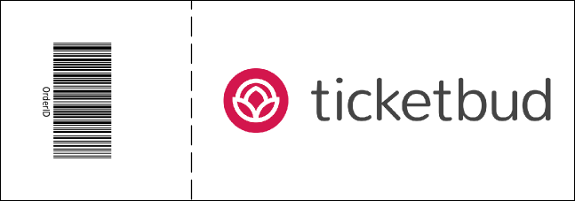 Blue Landscape General Admission Ticket Product Back