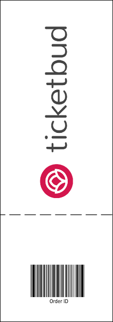 Sports Ticket Black & Yellow Product Back