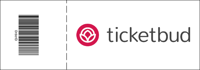 Hip Hop Red Event Ticket Product Back