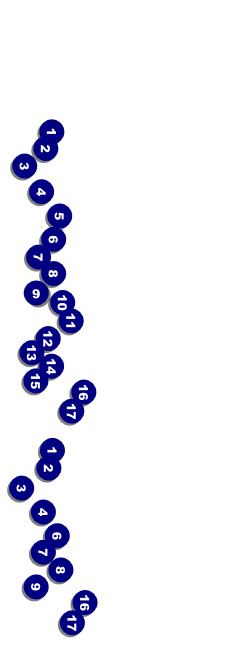 Gospel Event Ticket Front Field Markers