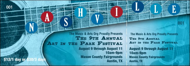 Nashville General Admission Ticket