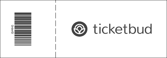 B&W Logo General Admission Ticket 001 Product Back