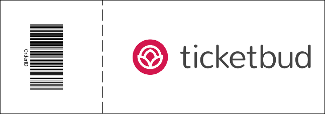 Yellow and Black General Admission Ticket Product Back