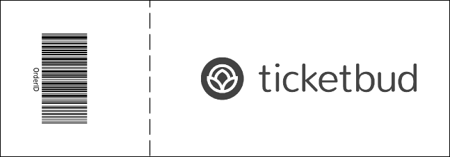 Art Opening Ticket Product Back