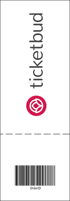 Green Squares Ticket Product Back