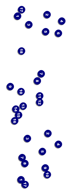 Rock Concert Blue Event Ticket Front Field Markers