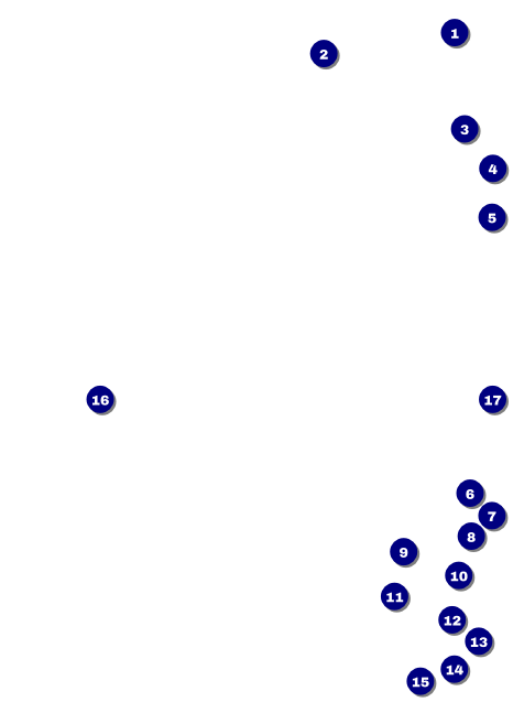 Prism Tree Invitation Front Field Markers