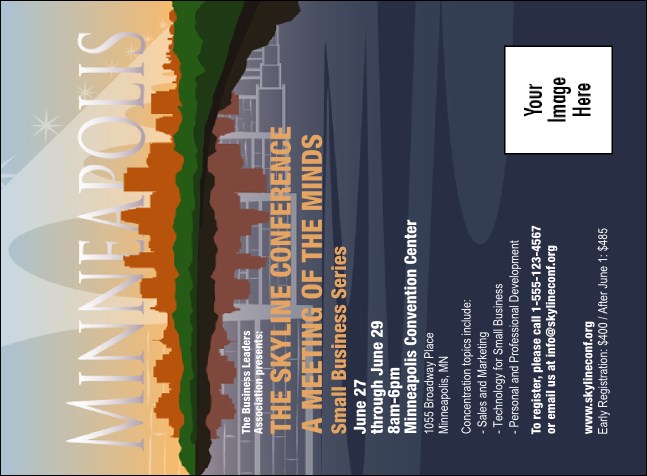 Minneapolis Invitation Product Front