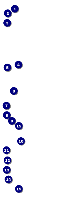 Pancake Stack Event Ticket Front Field Markers