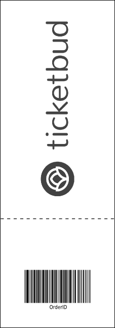 Black Tie Event Ticket Product Back