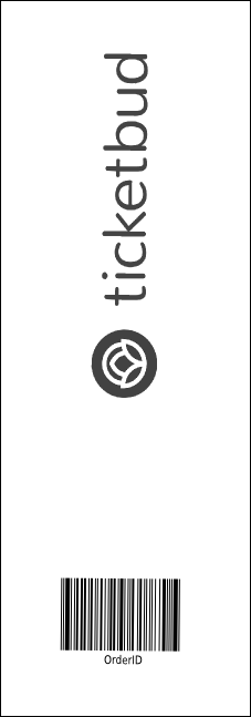 Classical Music Event Ticket Product Back