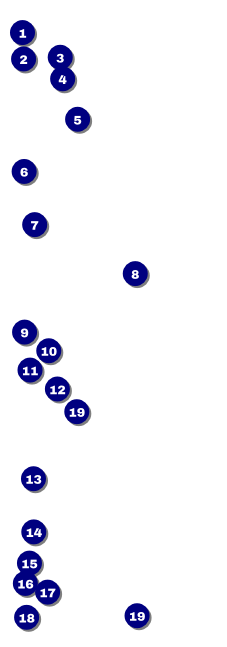 All Purpose Circle Event Ticket Front Field Markers